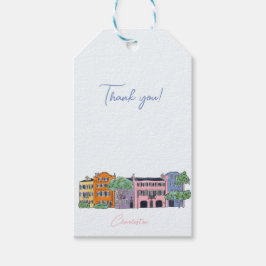 Étiquettes-cadeau Charleston Mariage