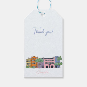 Étiquettes-cadeau Charleston Mariage