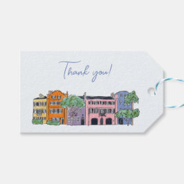 Étiquettes-cadeau Charleston Mariage