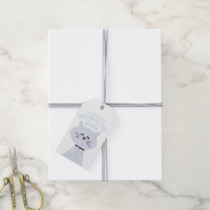 Étiquettes-cadeau Chat Maman Glamour Étincelant Meowvellieux