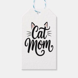 Étiquettes-cadeau Chat Maman Whiskers et Oreilles