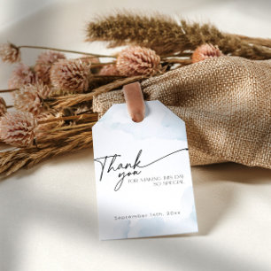 Étiquettes-cadeau Chaussures sur Cloud Nine Merci Fête des mariées b