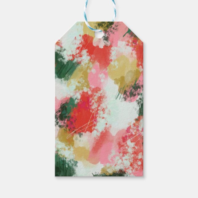 Étiquettes-cadeau Cheer Abstrait (Devant)