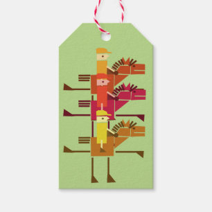 Étiquettes-cadeau Chevaux et cavaliers
