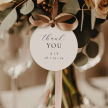 Chic moderne Mariage de script Monogramme
