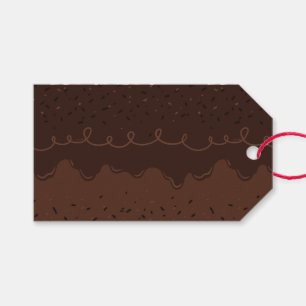 Étiquettes-cadeau Chocolat Anniversaire Gel Frosting