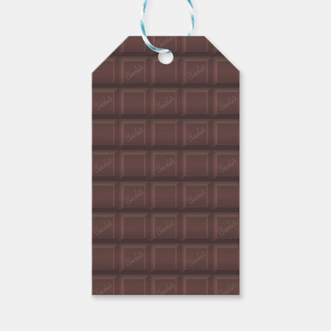 Étiquettes-cadeau chocolat au lait (Devant)