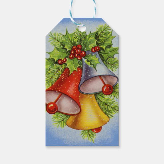 Étiquettes-cadeau Christmas Bells (Devant)
