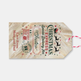 Étiquettes-cadeau Christmas Express Special Delivery
