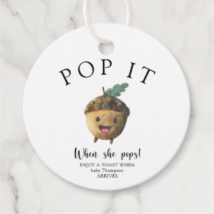 Étiquettes Cadeau Chute mignonne de glacier - Pop it!
