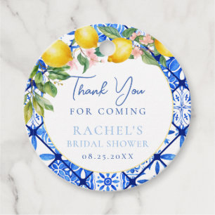 Étiquettes Cadeau Citations de Remerciement pour Baby Shower sur le 
