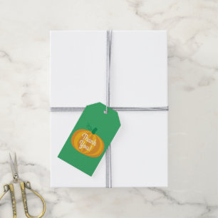 Étiquettes-cadeau Citrouille Anniversaire Fête Enfants
