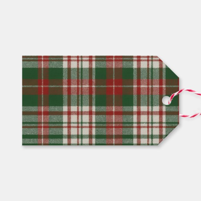 Étiquettes-cadeau Classic Christmas (Devant (Horizontal))