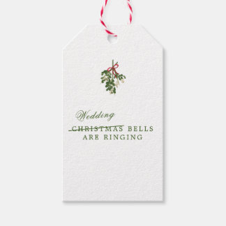 Étiquettes-cadeau Cocktail Mariage de Noël serviettes