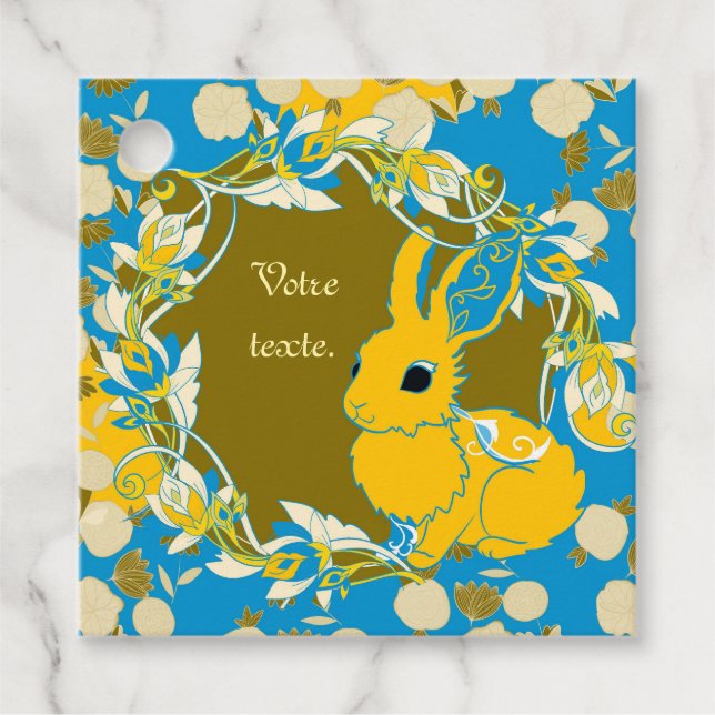 Étiquettes Cadeau Coco le lapin (Devant)