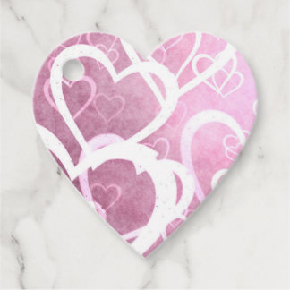 Étiquettes Cadeau Cœurs Cœur Mariage Destinée De Destinée