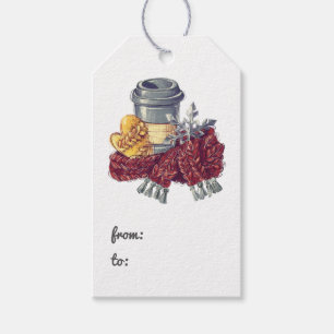 Étiquettes-cadeau Coffee Lover's Christmas Cheer