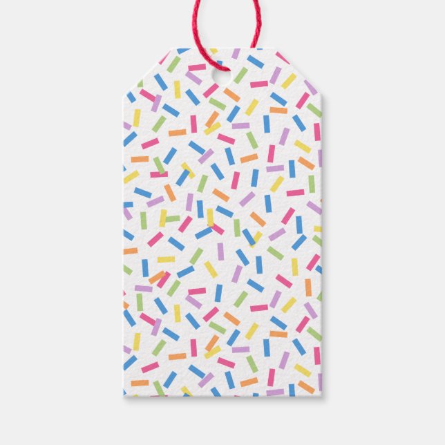 Étiquettes-cadeau Confetti Dazzle (Sprinkles) (Devant)