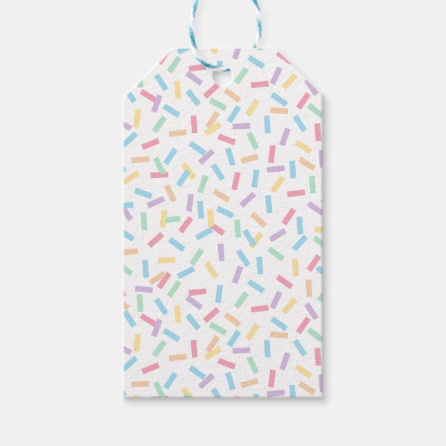 Étiquettes-cadeau Confetti Pastels (Sprinkles) (Devant)