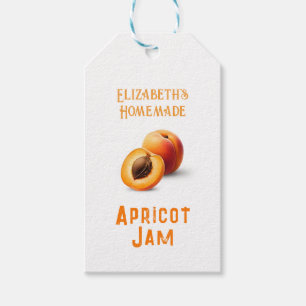 Étiquettes-cadeau Confiture d'abricot