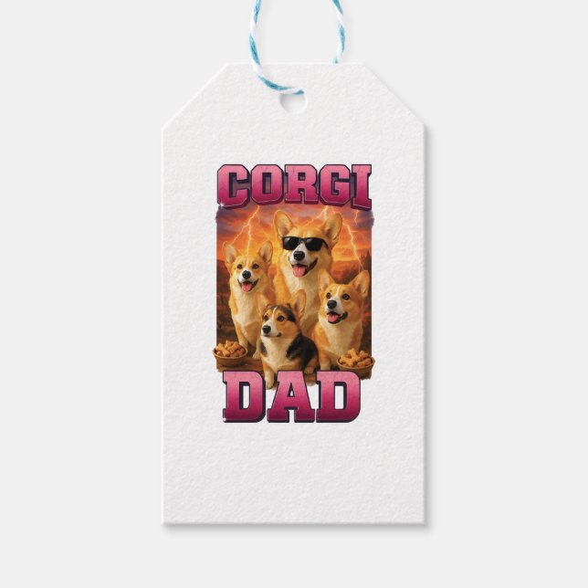 Étiquettes-cadeau Copie Copie Corgi (Devant)