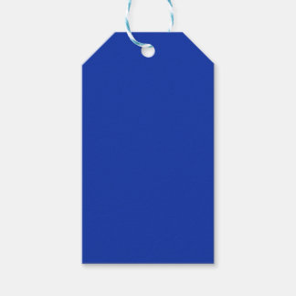 Étiquettes-cadeau couleur bleu égyptien