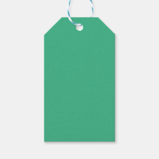 Étiquettes-cadeau couleur menthe