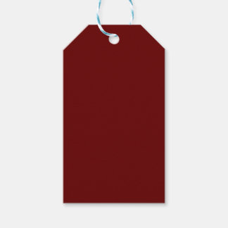 Étiquettes-cadeau couleur rouge