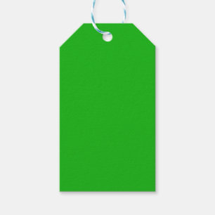 Étiquettes-cadeau Couleurs vertes et rouges
