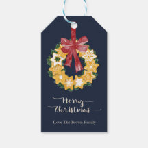 Couronne de biscuits de Noël avec Arrière - plan g