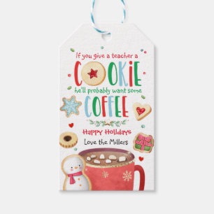 Étiquettes-cadeau Coworker Employé Entreprise Appréciation de vaca