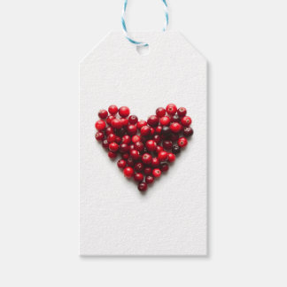 Étiquettes-cadeau Cranberry Heart