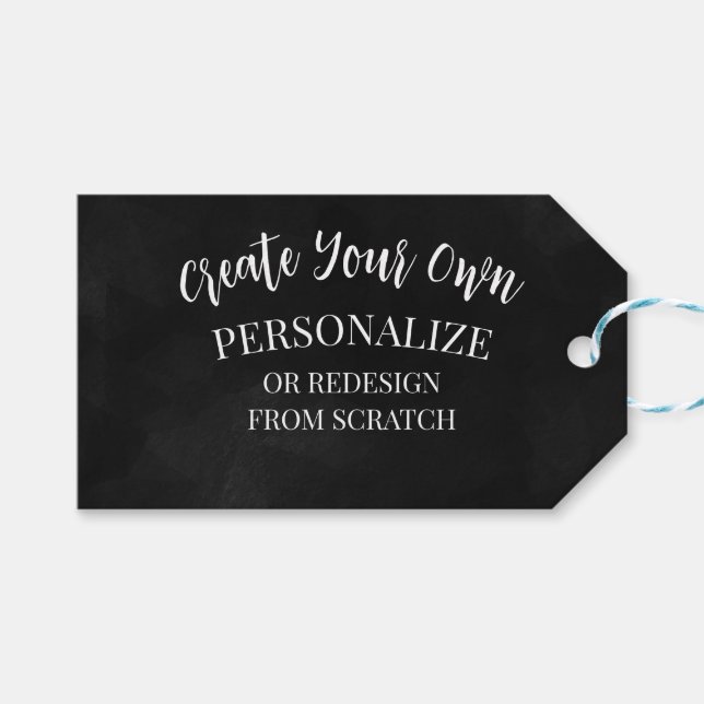 Étiquettes-cadeau Créer une personnalisation (Devant (Horizontal))