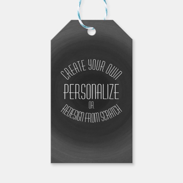Étiquettes-cadeau Créer votre propre - Conception personnalisée (Devant)