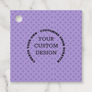 Étiquettes Cadeau Créez Votre Propre Design Personnalisé