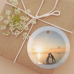 Étiquettes Cadeau Créez votre propre Mariage photo mémorable personn