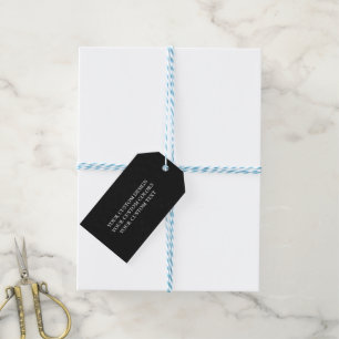 Étiquettes-cadeau Créez votre propre personnalisation
