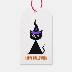 Étiquettes-cadeau Cuisine +{ halloween }+ Chat