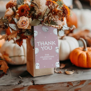 Étiquettes-cadeau Cute Éffrayant Un Halloween Fille 1er Anniversaire