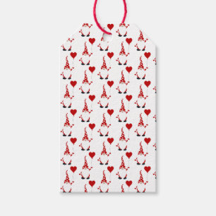 Étiquettes-cadeau Cute Gnome Valentine