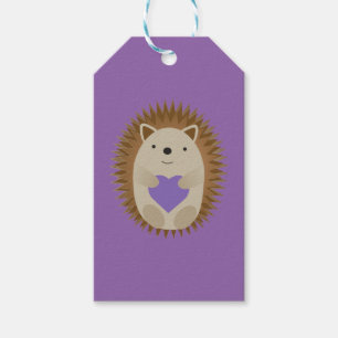 Étiquettes-cadeau Cute Hedgehog