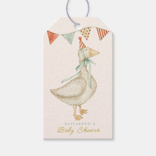 Étiquettes-cadeau Cute Hello Baby Cloud Baby shower