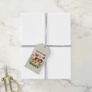 Étiquettes-cadeau Cute Mom bébé cerf personnalisable