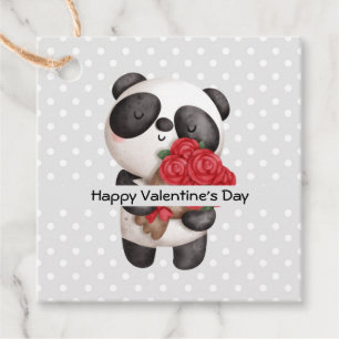 Étiquettes Cadeau Cute Panda