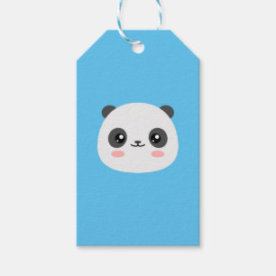 Étiquettes-cadeau Cute Panda