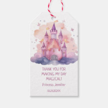 Cute Princess Castle Girl Birthday Party