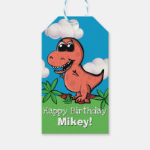Cute T-Rex Dinosaur Anniversaire de enfant Dessin