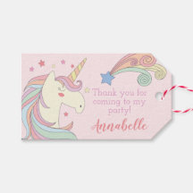 Cute Unicorn Anniversaire Merci