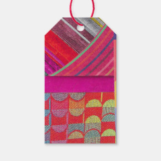 Étiquettes-cadeau D is for diagonal collage