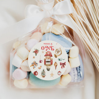 Étiquettes Cadeau d'anniversaire de Noël 1